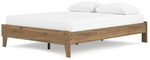 Deanlow - Honey - Queen Platform Bed