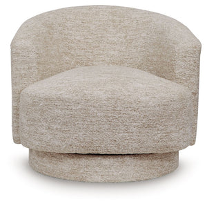  it invites you to curl up in comfort. A 360-degree swivel provides added versatility. Drape a throw blanket over the back