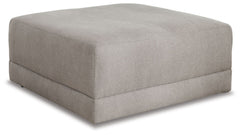 Searching for a seating companion that expertly harmonizes form and function? This ottoman has you covered. Making a sleek statement in spaces from transitional to modern, its neutral upholstery brings an airy, upscale feel to the clean-lined silhouette. 