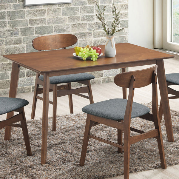 Morocco - Rectangle Dining Table - Walnut Brown