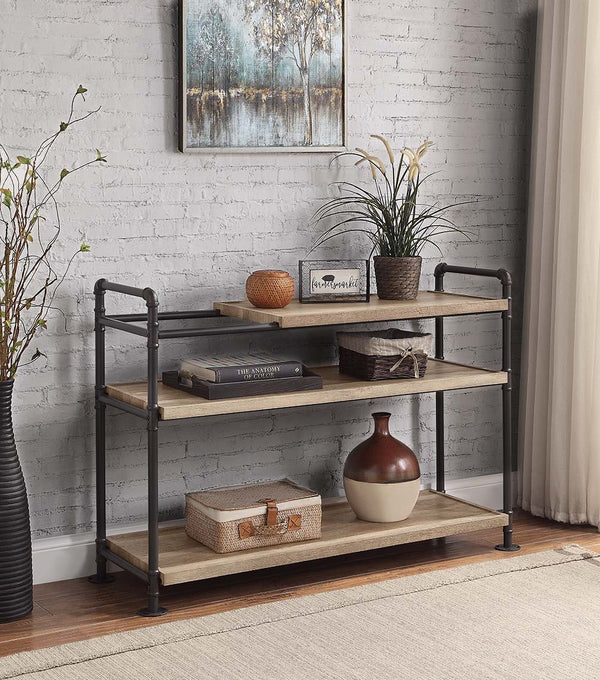 Brantley - Bookshelf - Brown, Light - 32-"H - 3 Tier shelf