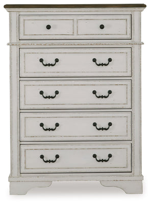 Blendon - Two-tone - Five Drawer Chest