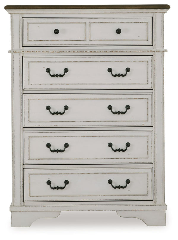 Blendon - Two-tone - Five Drawer Chest