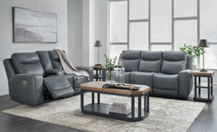 If sleek and modern is your style, this power reclining set is ready to deliver a fresh look in comfort seating. With a plethora of power features and perfectly positioned scoop seating for unparalleled relaxation, this set will be your go-to spot for wat