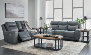 If sleek and modern is your style, this power reclining set is ready to deliver a fresh look in comfort seating. With a plethora of power features and perfectly positioned scoop seating for unparalleled relaxation, this set will be your go-to spot for wat