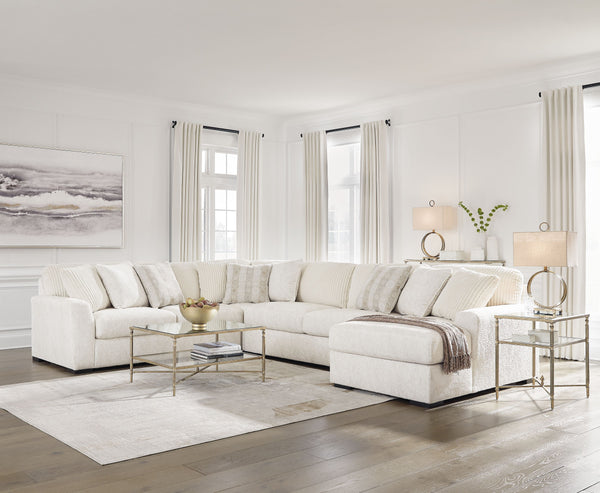 Chessington - Ivory - 4-Piece Sectional With Raf Corner Chaise