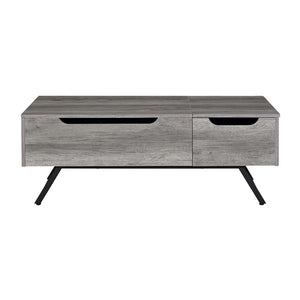 Throm - Coffee Table - Gray Oak Finish