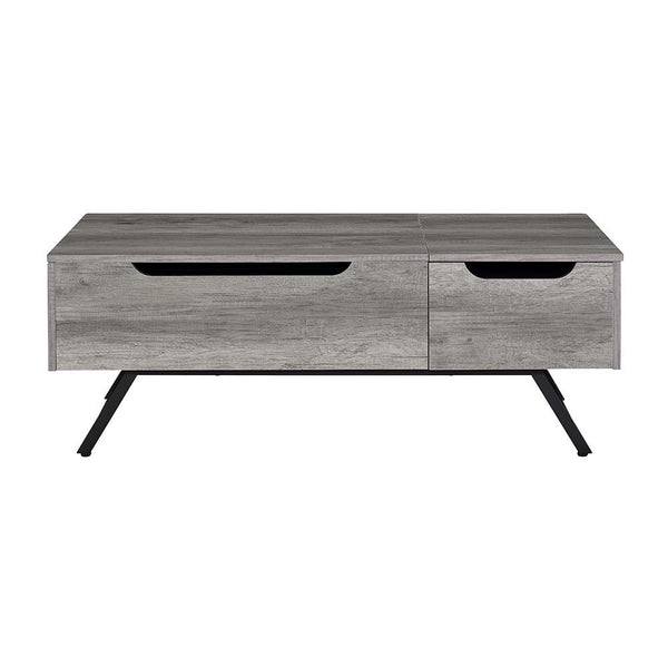 Throm - Coffee Table - Gray Oak Finish
