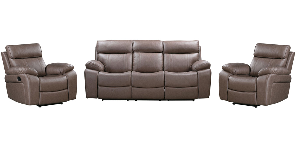 Oversized features, neutral coloring, and a faux-leather look and feel converge to create a strong, masculine aesthetic for the Theon Collection.<br/><br/><b>Product Features</b><ul><li>Bucket design seat allows you to nestle comfortably in any position</