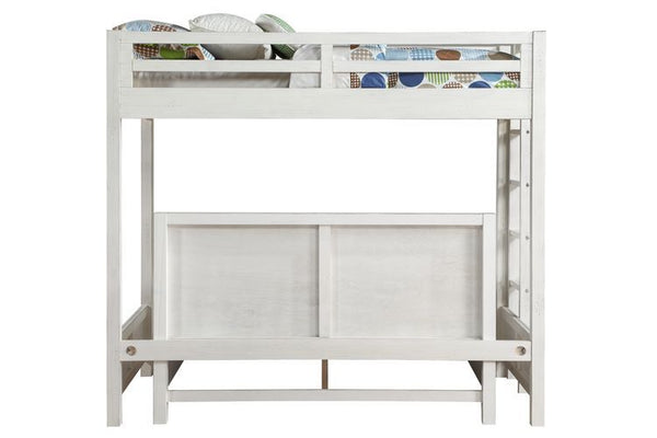  or as extra storage. The optional queen bed fits underneath the loft bed