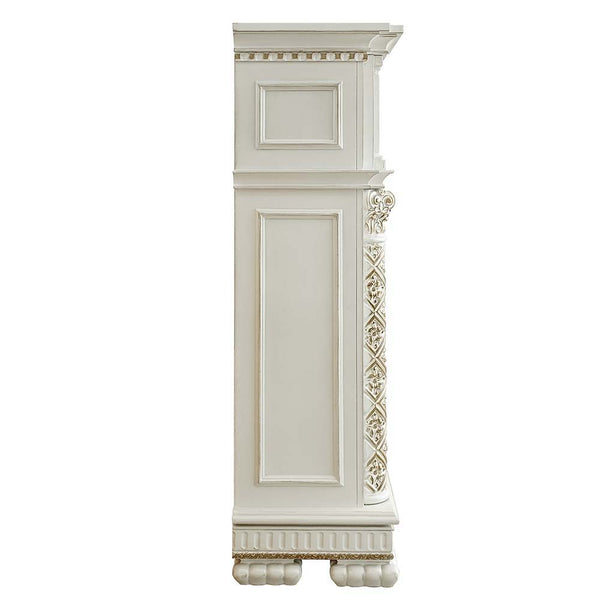 Vendom - Fireplace - Antique Pearl Finish