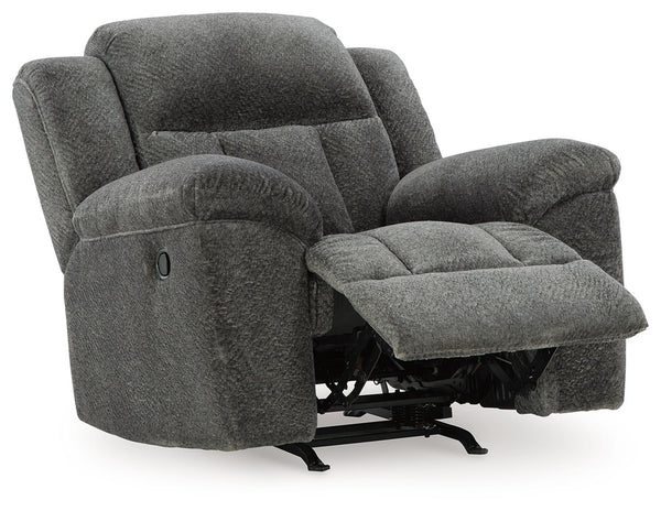  ultra-soft upholstery keeps you cozy as you lounge solo. In a neutral hue