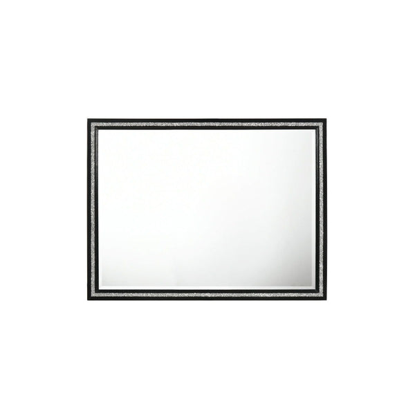Haiden - Mirror - Weathered Black Finish