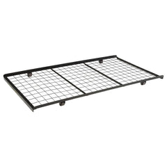 Maximize your space with this convenient trundle, designed to roll effortlessly under a bed when not in use. Equipped with smooth-rolling casters, it offers an easy solution for accommodating overnight guests or creating extra sleeping space. The sturdy m