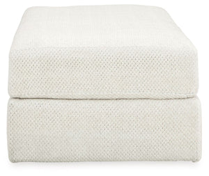 Karinne - Linen - Oversized Accent Ottoman