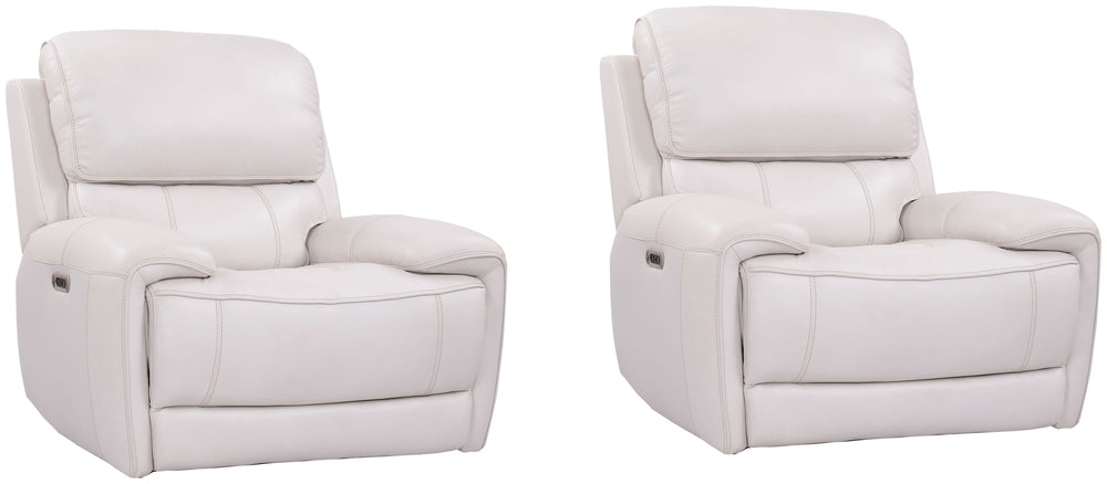Take a seat and recline in seconds in this smooth and stylish Power Recliner. More than just beautiful, this innovative chair takes comfort to new heights with just the touch of a button. Offering effortless relaxation, it-'s sure to become your favorite 