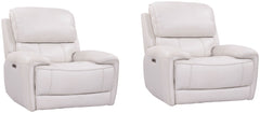 Take a seat and recline in seconds in this smooth and stylish Power Recliner. More than just beautiful, this innovative chair takes comfort to new heights with just the touch of a button. Offering effortless relaxation, it-'s sure to become your favorite 