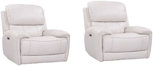 Take a seat and recline in seconds in this smooth and stylish Power Recliner. More than just beautiful, this innovative chair takes comfort to new heights with just the touch of a button. Offering effortless relaxation, it-'s sure to become your favorite 
