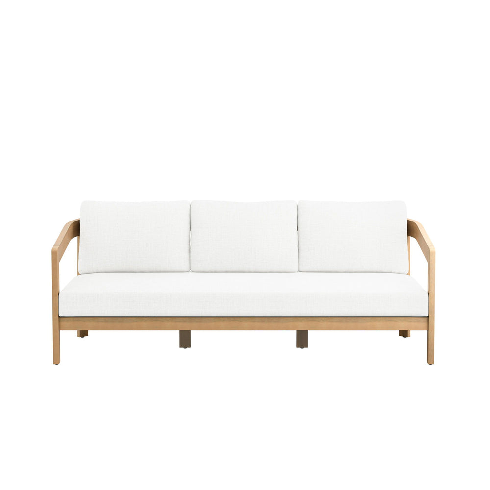 The Wesley Patio Sofa brings together durability, comfort, and modern design to transform your outdoor space. Built from FSC-Certified Acacia solid wood, this sofa offers unmatched strength and natural weather resistance, ensuring it stays beautiful year 
