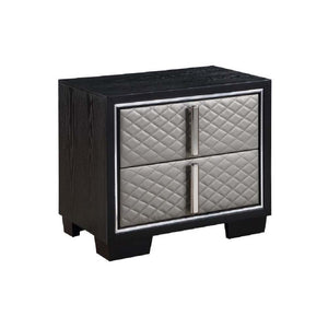 Nicola - Nightstand - Silver