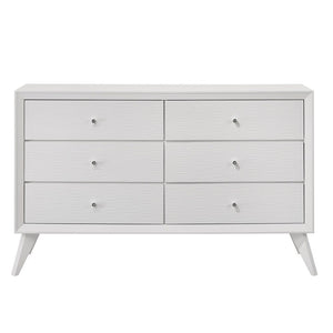  the Cerys offers sleek clean lines for a contemporary take. The low-profile bed features a slatted headboard that makes the bed appear airy. Tying in the whole collection are the squared wooden tapered legs providing a stylish visua