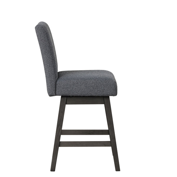  and functionality. Each set includes two counter swivel stools