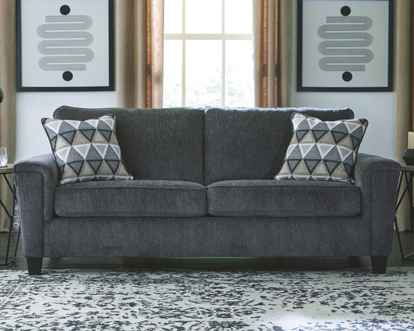  this set is the ideal merger of modern flair and classic staying power. <h4><b>Abinger - Smoke - Sofa</b></h4> <