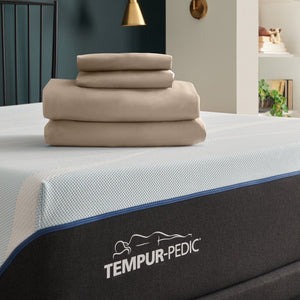 The ultimate match for your Tempur-Pedic (Alt: Perfect fit. Peak performance.) Our most moisture-wicking sheets ever, made from premium, high-stretch, knit fabric that draws moisture away from your body to keep you sleeping comfortably. These sheets are o