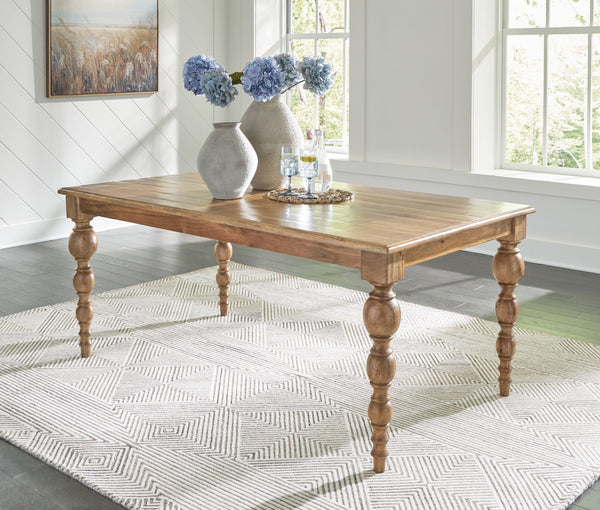  itâ€™s finished in an inviting light wood tone. For added flair