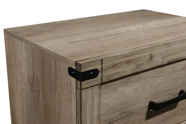 Matteo - Full 5 Piece Bedroom Set - Brown