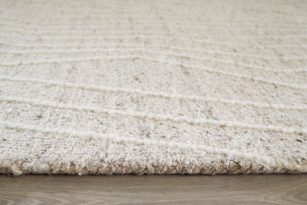  this high-style rug brings a comfortably cool vibe to contemporary spaces. Itâ€™s simplistic yet compelling in shades of gray and ivory. Simply add the rug to a living room or bedroom to instantly bring new life to your 