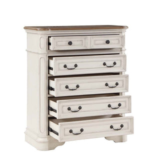 Florian - Chest - Antique White Finish