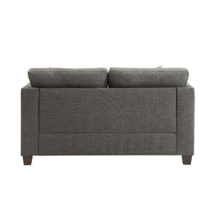  w/4 Pillows Features: Buttonless Tufted (Back/Seat)