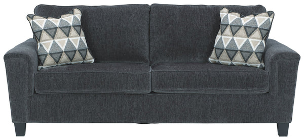 If youâ€™re looking for a smokinâ€™ hot look priced to entice, youâ€™re sure to find this space-conscious, budget-conscious sofa beautifully fits the bill. Covered in a smoke gray chenille upholstery loaded with plush texture, this less-is-more contempora