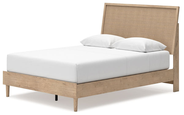 Cielden - Two-tone - Queen Panel Bed