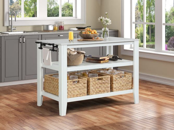 KD, Basket Included(3 pcs), Table Top Thickness: 18mm<br/><br/><b>Product Features</b><ul><li>Case: 1Pc/1Ctn</li><li>Style: Transitional</li><li>Materials: Wood, Artificial Marble, Sea Grass Basket</li></ul><br/>