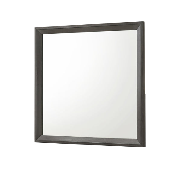 Sharpe - Dresser And Mirror - Dark Gray