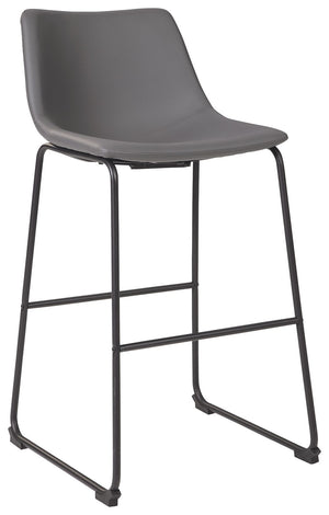 Centiar - Gray - Tall UPH Barstool (Set of 2)