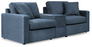 Looking cool and contemporary is great. But when it comes down to it, youâ€™re all about low-maintenance lounging. With the performance fabric on this sectional sofa, cleaning spills is a breeze. Its customizable modular design caters to your ever-changin
