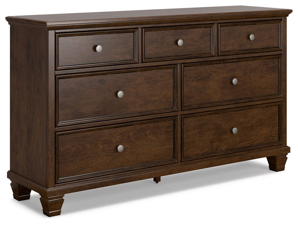 Danabrin - Brown - 7 Pc. - Dresser