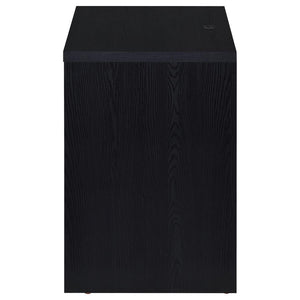 Westpark - 2-Drawer Nightstand LED Lights And USB - Black