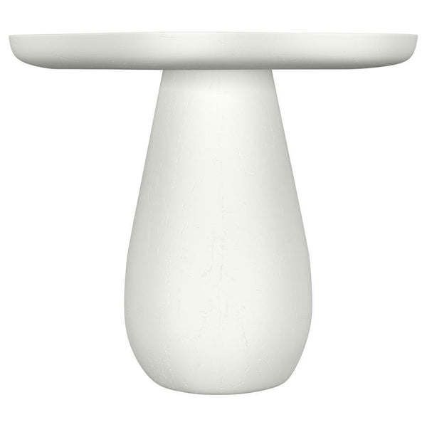 Perth - 17## Side Table With Cloud-Shaped Top - Off White