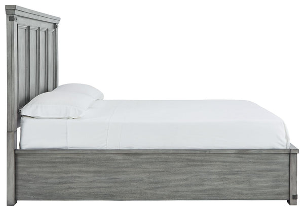 Russelyn - Gray - California King Storage Bed