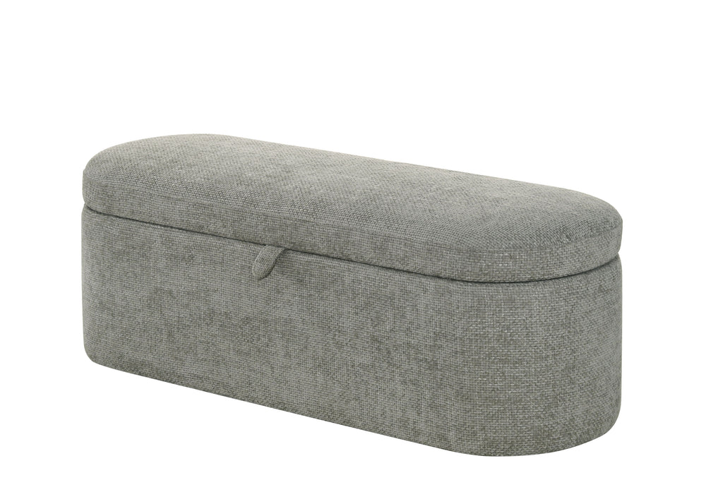 Enhance both style and functionality in your space with this chic and versatile accent piece. Wrapped in a beautifully textured fabric, it exudes warmth and elegance while seamlessly complementing a variety of dÃ©cor styles. Designed for modern living, it