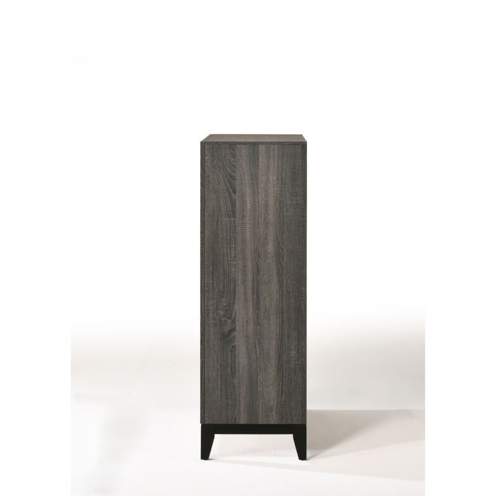 5 Drw Drawer: Glide Center Metal (3/4 Ext.), Dovetail English Front & Back, Felt-Lined Not Included, Safety Stop Included, Manual Close, Hardware: Single Handle, Nickel Brushed Metal Construction: Wooden Case Good: Paper Veneer, MDF, Ply, Chipboard Wooden