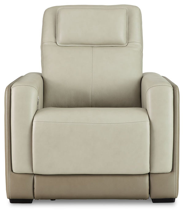  an adjustable headrest and wireless chargin