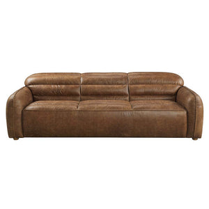  and Cocoa top grain leather upholstery. These are balanced with an inviting profile