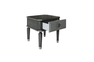  this House Beatrice occasional set creates a display of brilliance. Shown in a charcoal and light gray finish