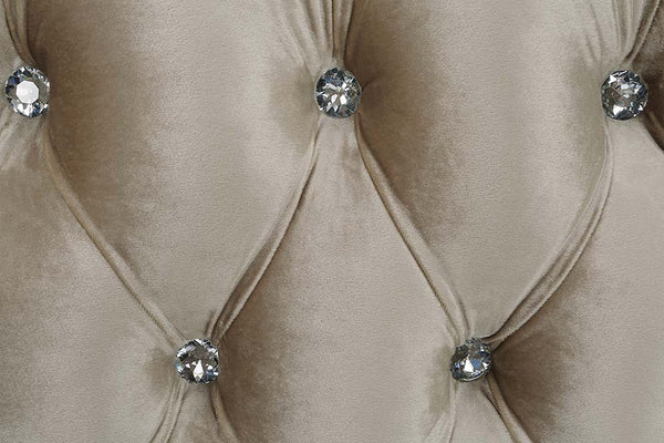  Fabric & Antique Gold Finish