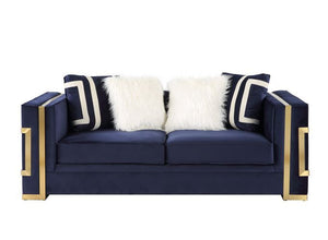 â€§Seat Construction: Full Foamâ€§Wooden Inner Frameâ€§Loose Seat & Tight Back Cushionâ€§6 Pillows Includedâ€§Metal Trimâ€§Metal Legâ€§Foam Density: D28/D25/D20<br/><br/><b>Product Features</b><ul><li>Seat Construction: Full Foamâ€§Wooden Inner Frameâ€§Lo